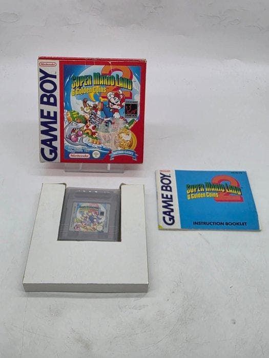 Nintendo - Gameboy Classic - Super Mario Land 2 6 Golden, Spelcomputers en Games, Spelcomputers | Overige Accessoires