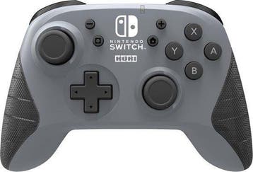 Wireless Pro Controller - Grijs - Hori Switch Met garantie!, Spelcomputers en Games, Spelcomputers | Nintendo Switch, Ophalen of Verzenden
