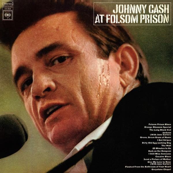 Johnny Cash - At Folsom Prison, Cd's en Dvd's, Vinyl | Pop, Gebruikt, Ophalen of Verzenden