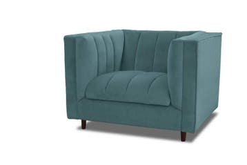 Fauteuil Joure - fauteuils - Groen, Nieuw, Overige materialen
