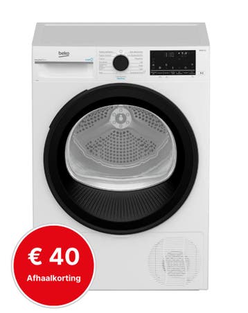 Beko B7T88209, voorlader, warmtepompdroger, wit, draaiknop,, Witgoed en Apparatuur, Verzenden, Nieuw