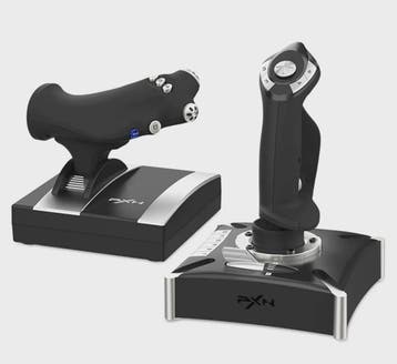 PXN-2119Pro Flight Joystick voor PC - Trilling Simulator Sti, Computers en Software, Verzenden, Nieuw