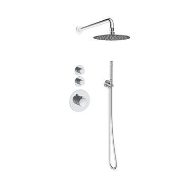 Sani Royal Pro Inbouw Regendouche Chroom Messing met 2, Nieuw