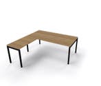 N-poot hoekbureau, 200x220cm, Overige plaatsen, Ophalen of Verzenden, Nieuw in verpakking, Bureau