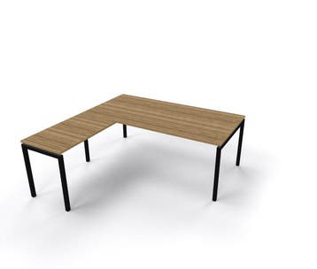 N-poot hoekbureau, 200x220cm, Overige plaatsen, Ophalen of Verzenden, Nieuw in verpakking, Bureau