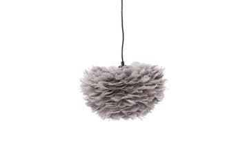 Hanglamp - Sky - 35 cm - Grijs - Veren - Jörn, Huis en Inrichting, Lampen | Hanglampen, Verzenden, Nieuw