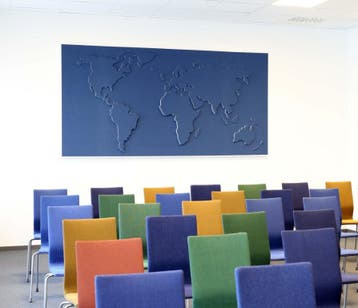 World Map akoestisch schilderij, Overige plaatsen, Ophalen of Verzenden, Nieuw in verpakking, Overige typen