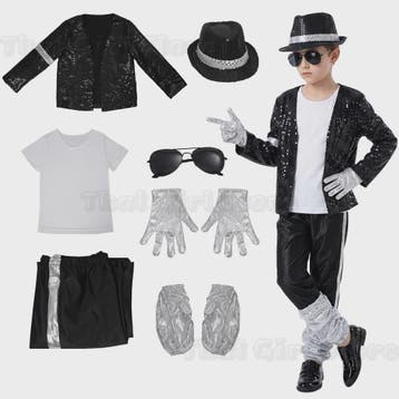 Michael Jackson Billie Jean Kostuum Kinderen - Popster Show, Verzenden, Nieuw