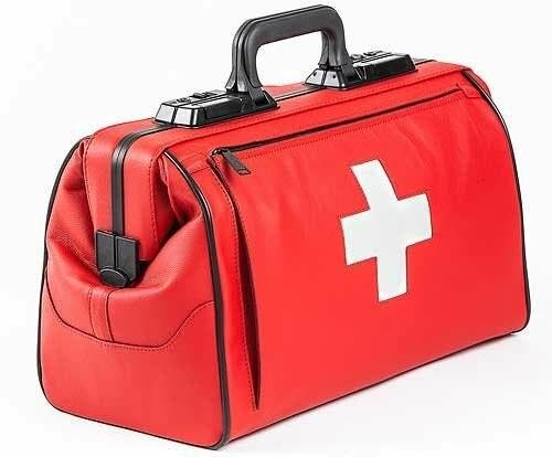 Dürasol Rusticana Cross dokterstas Rood 1 zijvak, Zakelijke goederen, Kantoor en Winkelinrichting | Kantoormeubilair en Inrichting