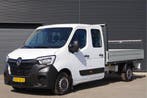 Renault Master T35 2.3 dCi L3 OPEN LAADBAK, 150PK, DC-7P, AI, Stof, Gebruikt, Euro 6, Renault