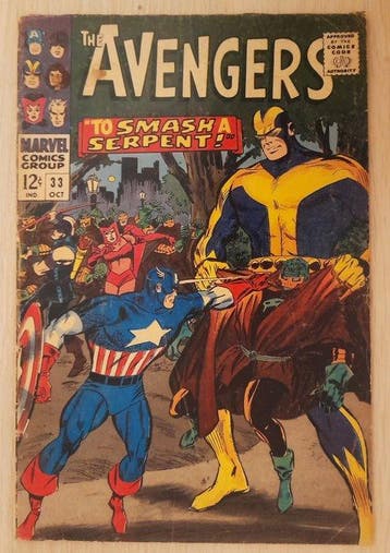 The Avengers (Vol. 1) #33 - To Smash a Serpent! - 1 Comic -, Nieuw