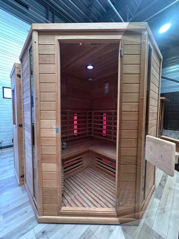 Sauna kopen? Altijd de scherpste prijs, direct leverbaar, Ophalen, Zo goed als nieuw, Fins of Traditioneel, Complete sauna