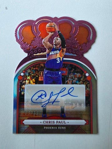 2022/23 Panini Crown Royale Chris Paul /49 Gesigneerde, Verzamelen, Nieuw