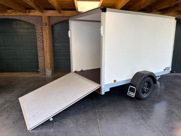 PowerTrailer aanhanger 257x157x150cm 750kg nieuw met klep!, Ophalen, Nieuw