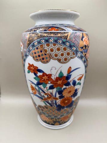 Wakayama - Vaas - Porselein - Vaas – Japan – Gouden decor