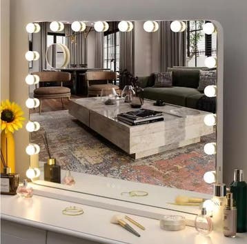 LED Make-upspiegel met 20 Lampen en Dimbaar Licht, Verzenden, Nieuw
