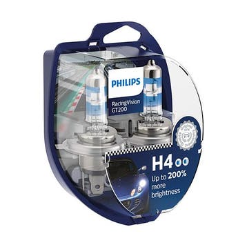 Philips RacingVision GT200 H4, Verzenden, Nieuw