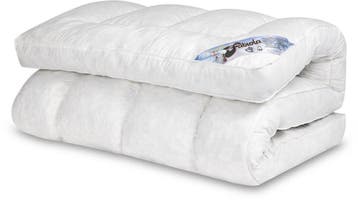 Dikke Dons Topper-matras Fabiola, ervaar de luxe en comfort., Huis en Inrichting, Slaapkamer | Beddengoed, Wit, Overige typen