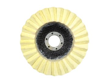 Polijstschijf Set 125 Mm - Lamellenschijf Vilt - Polijst Mop, Ophalen of Verzenden, Nieuw