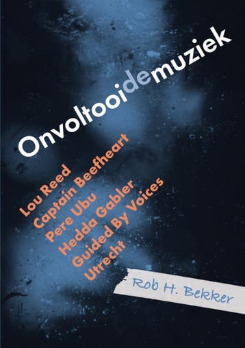 Onvoltooide Muziek | Rob Bekker | Nieuw, Ophalen of Verzenden, Nieuw, Rob Bekker