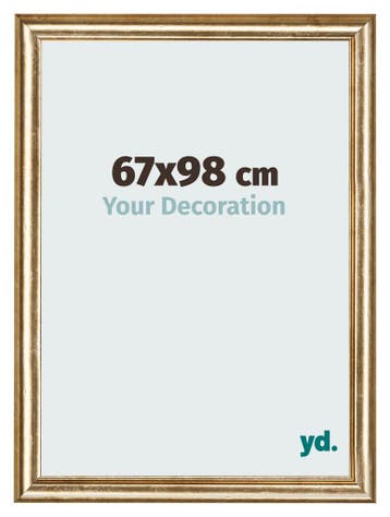 Fotolijst 67x98 cm - Goud Antiek - MDF - Lazio, Verzenden, Nieuw