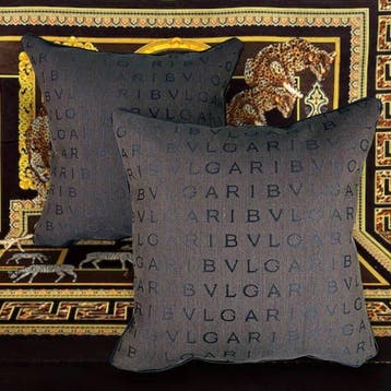 Bulgari - Nieuwe set van twee - Kussen