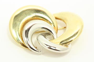 Gouden  Broches ? [ Bekijk Onze Collectie ], Verzenden, Zo goed als nieuw, Goud, Met edelsteen