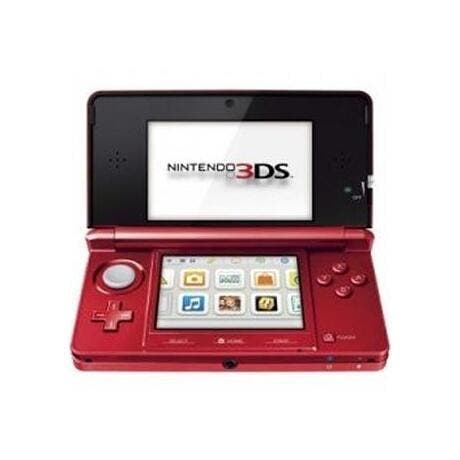 Nintendo 3DS Rood (Nette Staat) (3DS Spelcomputers), Spelcomputers en Games, Spelcomputers | Nintendo 2DS en 3DS, Zo goed als nieuw