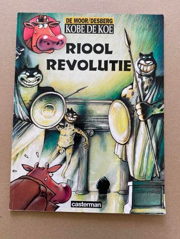 Kobe de Koe - Absurdistische strip revolute en dierenrechten, Eén stripboek, Verzenden, Zo goed als nieuw