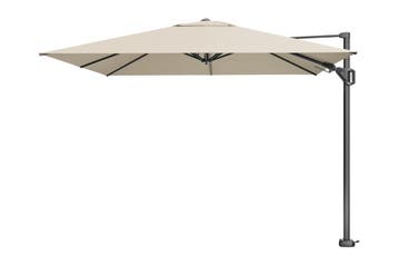 Platinum Challenger T2 zweefparasol premium - 3x3 m. -, Verzenden, Nieuw, Zweefparasol, Kantelbaar