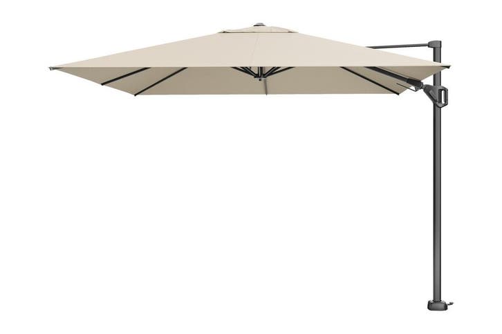 Platinum Challenger T2 zweefparasol premium - 3x3 m. -, Tuin en Terras, Parasols, Zweefparasol, Nieuw, Kantelbaar, Verzenden