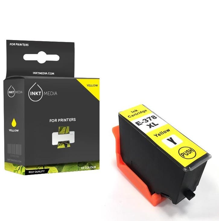 Geschikt Epson 378XL T3784xl inktcartridge geel hoge, Computers en Software, Printerbenodigdheden, Cartridge, Nieuw