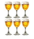 Grimbergen bierglazen - 33cl - 6 stuks, Nieuw