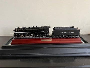 Franklin Mint HO - Stoomlocomotief met tender (1) - Hudson, Nieuw