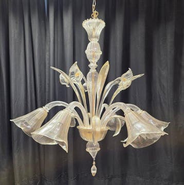 Kroonluchter - Scochas - Muranoglas - 6 lampen