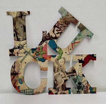Meta Pop (1990) - Luck meets KAW´s, from: The Street Art, Antiek en Kunst