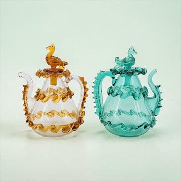 Decoratief ornament (2) - Vogels - Italië - Aceiteras