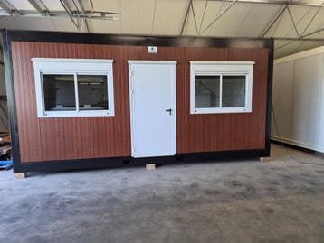 Nieuw opgebouwde kantoorunit 6x3m | 60mm geïsoleerd