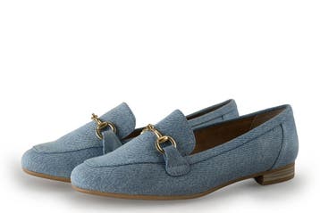 Marco Tozzi Loafers in maat 39 Blauw, Overige typen, Marco Tozzi, Zo goed als nieuw, Verzenden