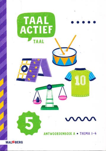 Taal Actief versie 5 Antwoordenboek A Taal groep 5, Verzenden, Nieuw