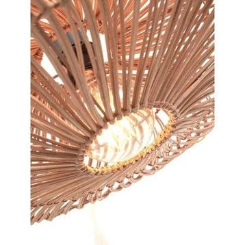 2dekans | Good&Mojo hanglamp - Zanzibar - naturel - S, Ophalen of Verzenden, Zo goed als nieuw