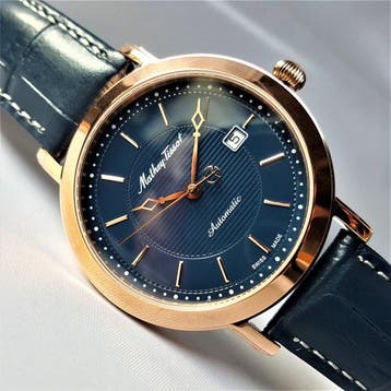 Mathey-Tissot - Swiss Automatic - Date - Gold - New - Heren, Nieuw