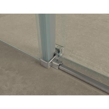 Wiesbaden Pared Douchecabine met 1 Schuifdeur -, Ophalen of Verzenden, Nieuw, Glas