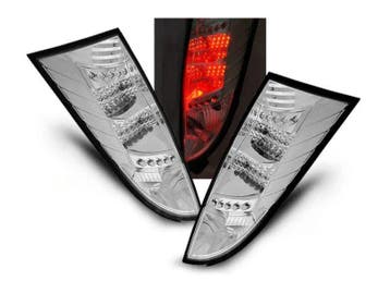 LED achterlichten Chrome geschikt voor Ford Focus MK1, Auto-onderdelen, Verzenden, Nieuw, Ford