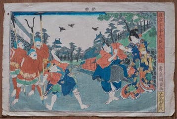 Kanadehon Chushingura Act.3 - Utagawa Kunisada (1785-1865) -