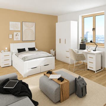 Rauch Quadra-Spin Complete Kinderkamer Set – Champagne - 90, Nieuw
