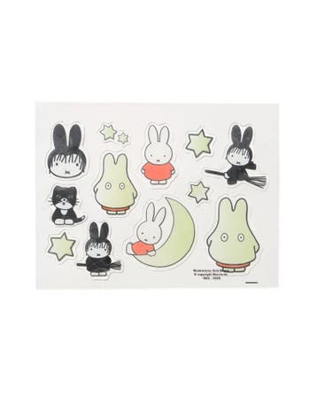 HEMA Nijntje raamstickers 30x27.5cm Halloween glow in the, Verzenden, Nieuw