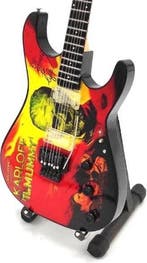 Miniatuur ESP Karloff Mummy gitaar - Kirk Hammett Metallica, Ophalen of Verzenden, Nieuw, Pop, Beeldje of Miniatuur
