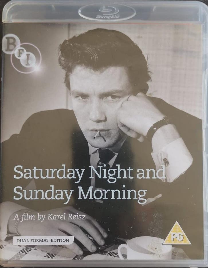 Saturday Night and Sunday morning - DVD+Blu Ray, Cd's en Dvd's, Dvd's | Tv en Series, Zo goed als nieuw, Drama, Alle leeftijden