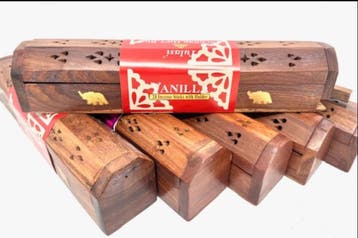 Wierookkist met Vanilla Wierookstokjes (Wierook Branders), Ophalen of Verzenden, Nieuw